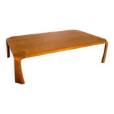 Table basse moderne japonaise Tendo Mokko “Zataku” des années 1970.