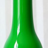 Green opaline soliflore vase 1960