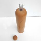 Vintage pine wood carafe bottle