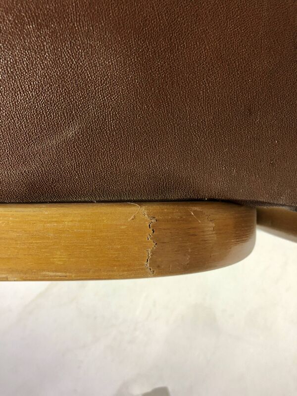paire De Chaises Vintage Bow-Wood Pour steiner