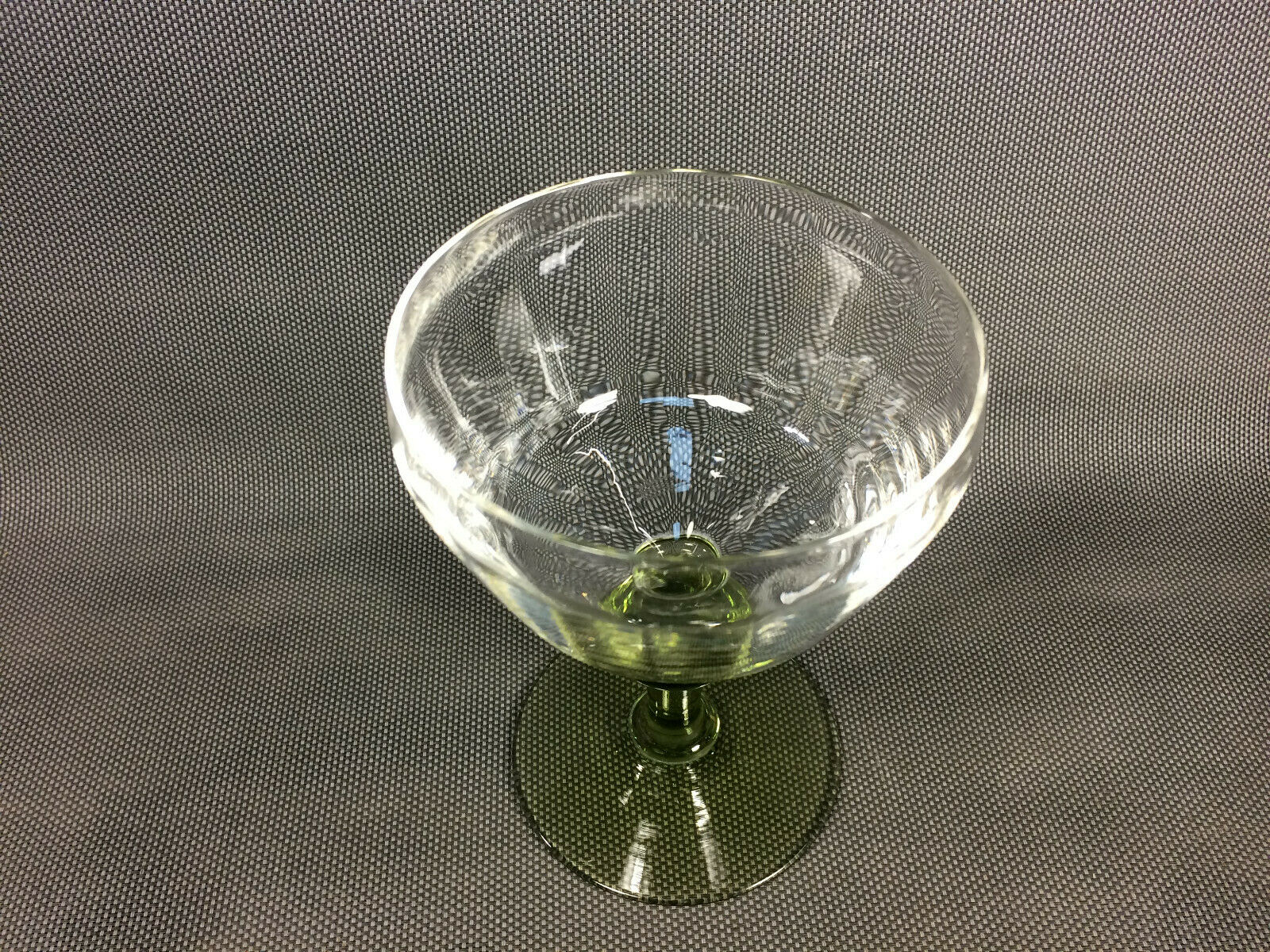 Lot 6 old vintage fine glass walking glasses