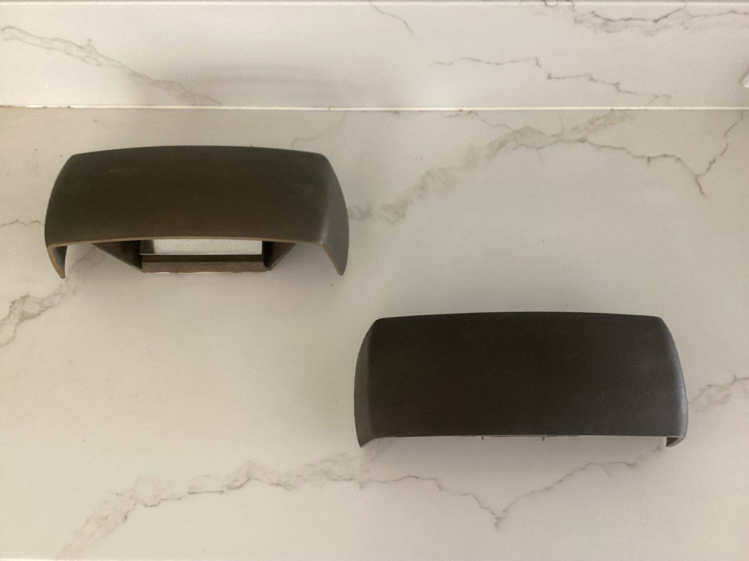 2 x Bronse wall lamps by Tobias Grau , type Victor