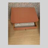 Bedside table year 50 terracotta