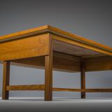 Swedish Freestanding Teak Architect Desk, 1960s