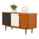 Vintage teak sideboard in the style of Charlotte Perriand, 1970s