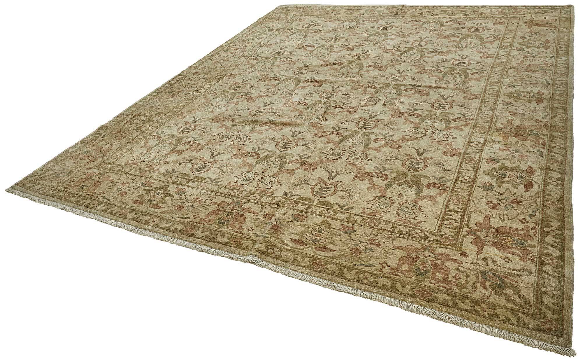 Turkish Handknotted Wool Oushak Rug 285 cm x 357 cm