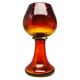 Mid-century modern vase, multicolour glass, designed by J. Słuczan-Orkusz, Poland, 1970s