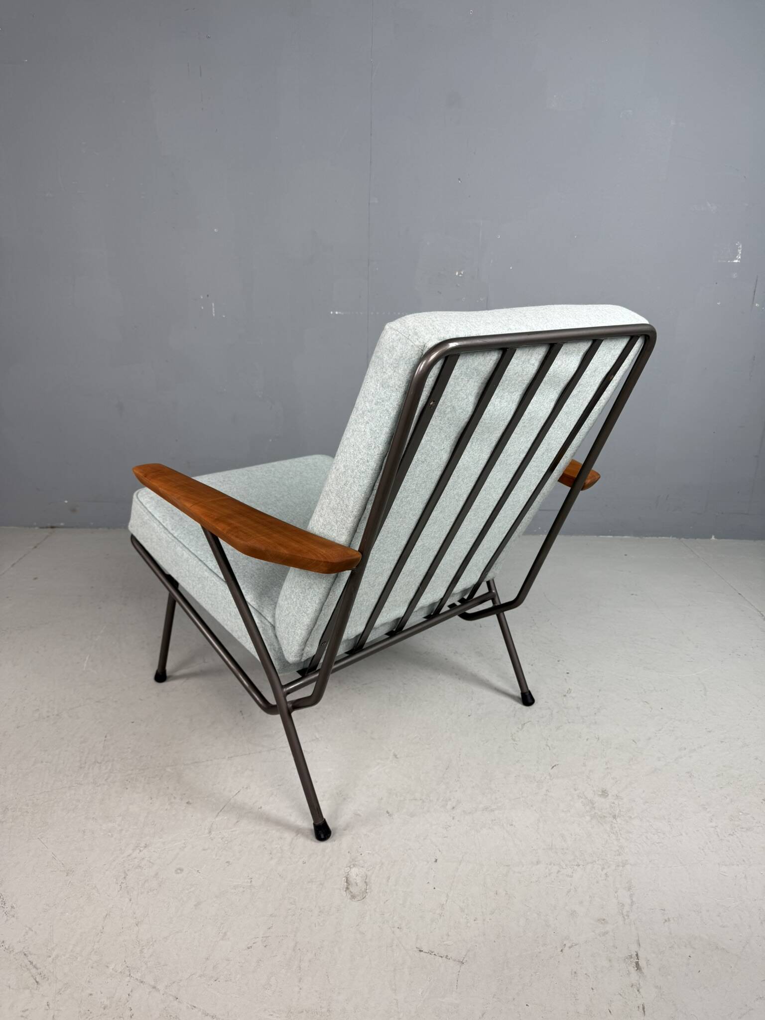 Fauteuil Koene Oberman avec accoudoirs en teck pour Gelderland, 1954