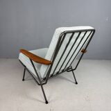 Fauteuil Koene Oberman avec accoudoirs en teck pour Gelderland, 1954