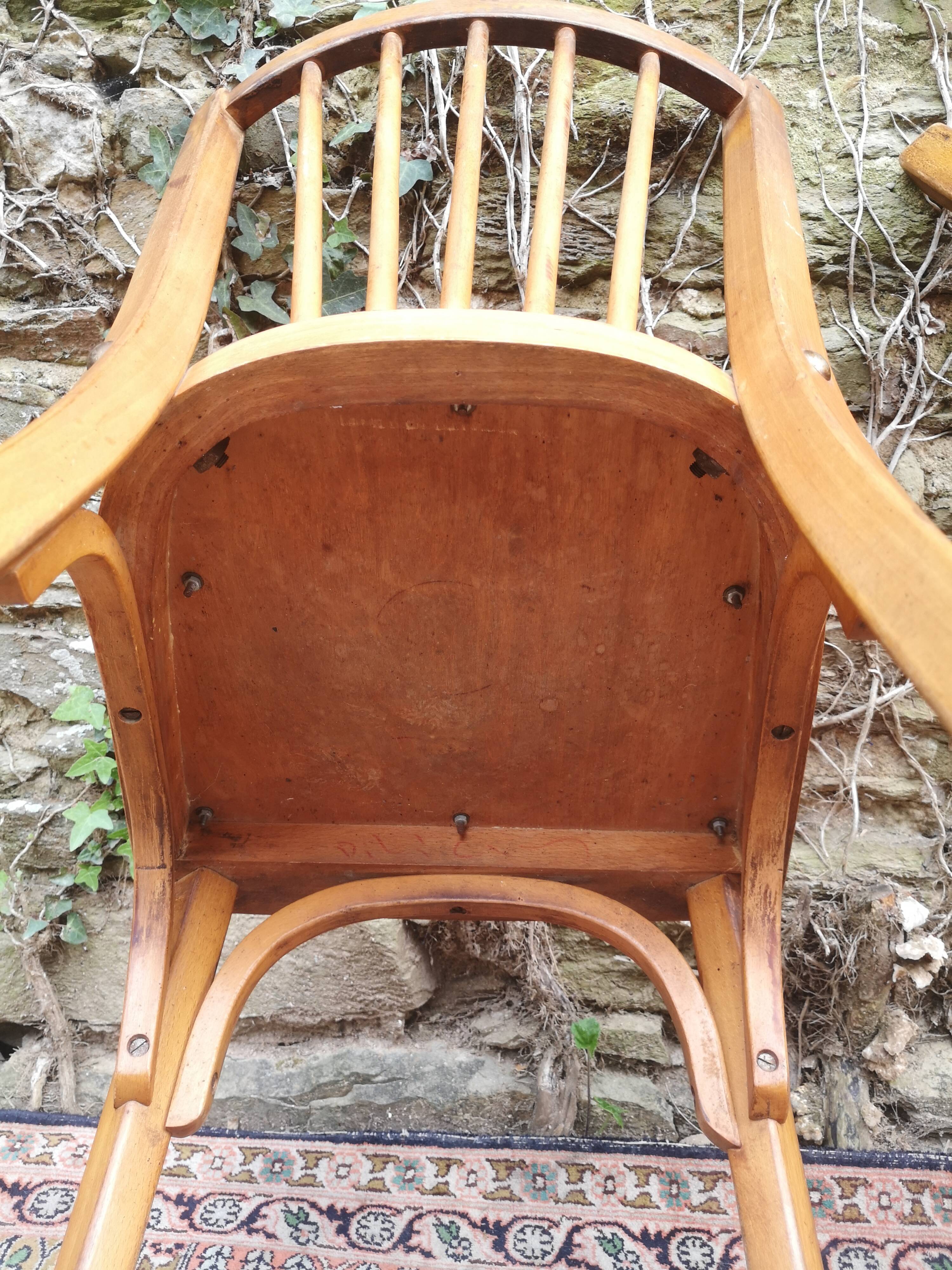 Pair of baumann chairs