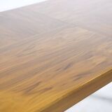 Extendable Walnut Dining Table by Hartmut Lohmeyer for Wilkhahn, 1960s