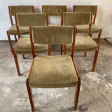 Lot 6 chaises scandinaves