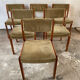 Lot 6 chaises scandinaves