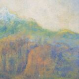 Oil landscape on canvas