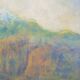 Paysage à l'huile sur toile