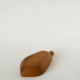 Olive wood catchall, pear, 1970