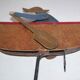 Old fishing counter balance toy in a boat