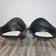 Pair of Brussels expo armchairs