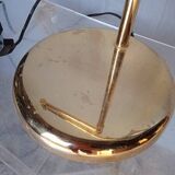 Lampe de bureau liseuse en laiton design vintage ep 1970