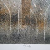 André Goezu: Dawn, the end of a dream, original signed lithograph