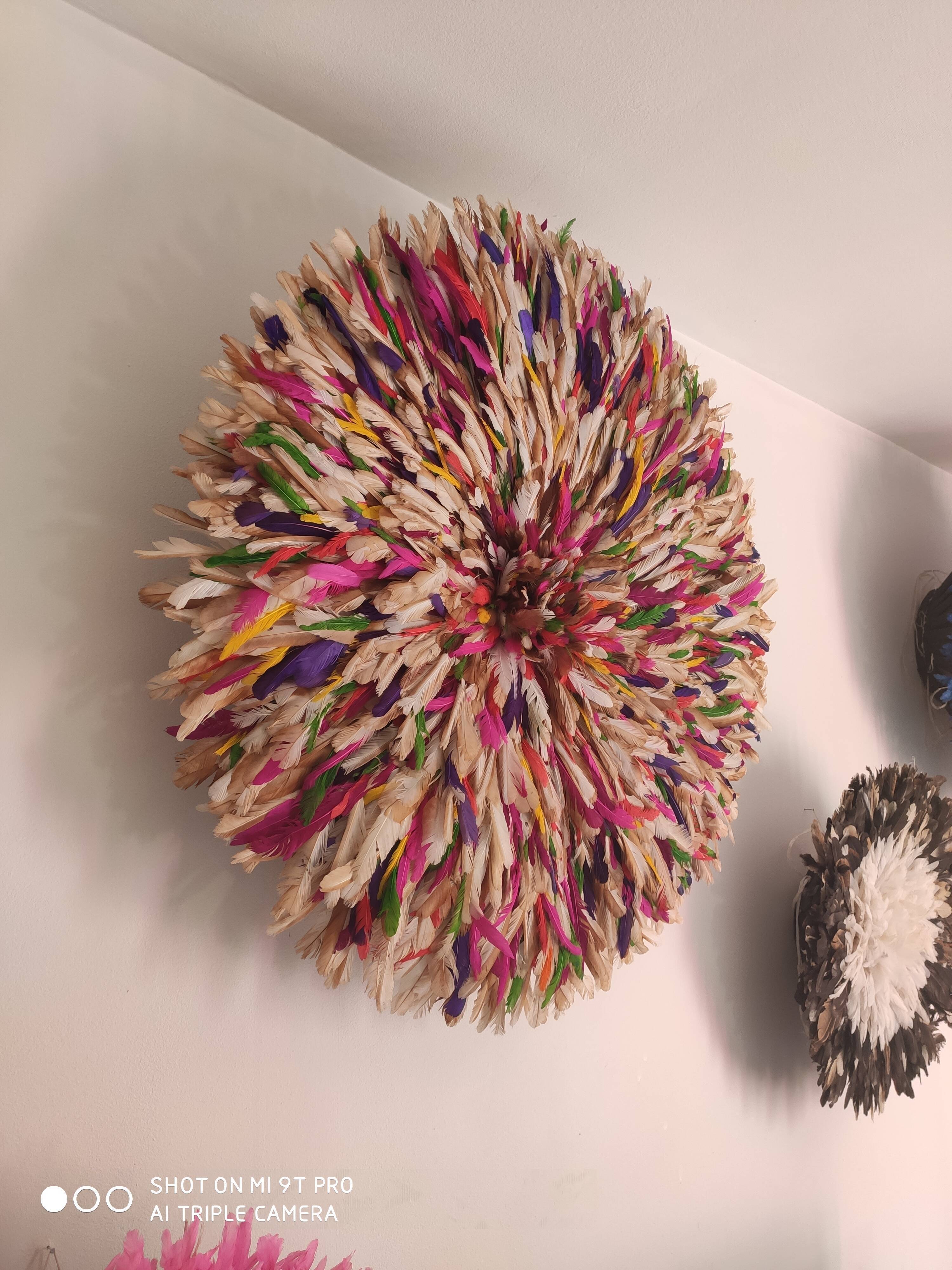 Juju hat speckled multicolored 80cm