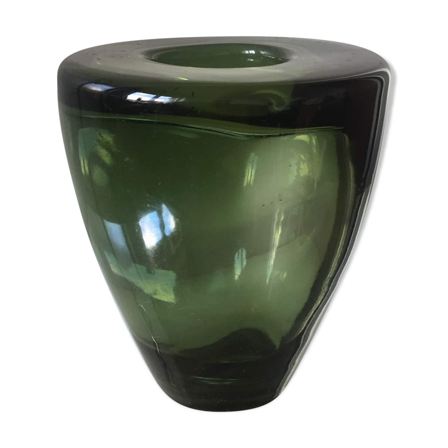Danish Holmegaard vase by Per Lutken 1960's