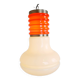Space age glass pendant light, 1960s
