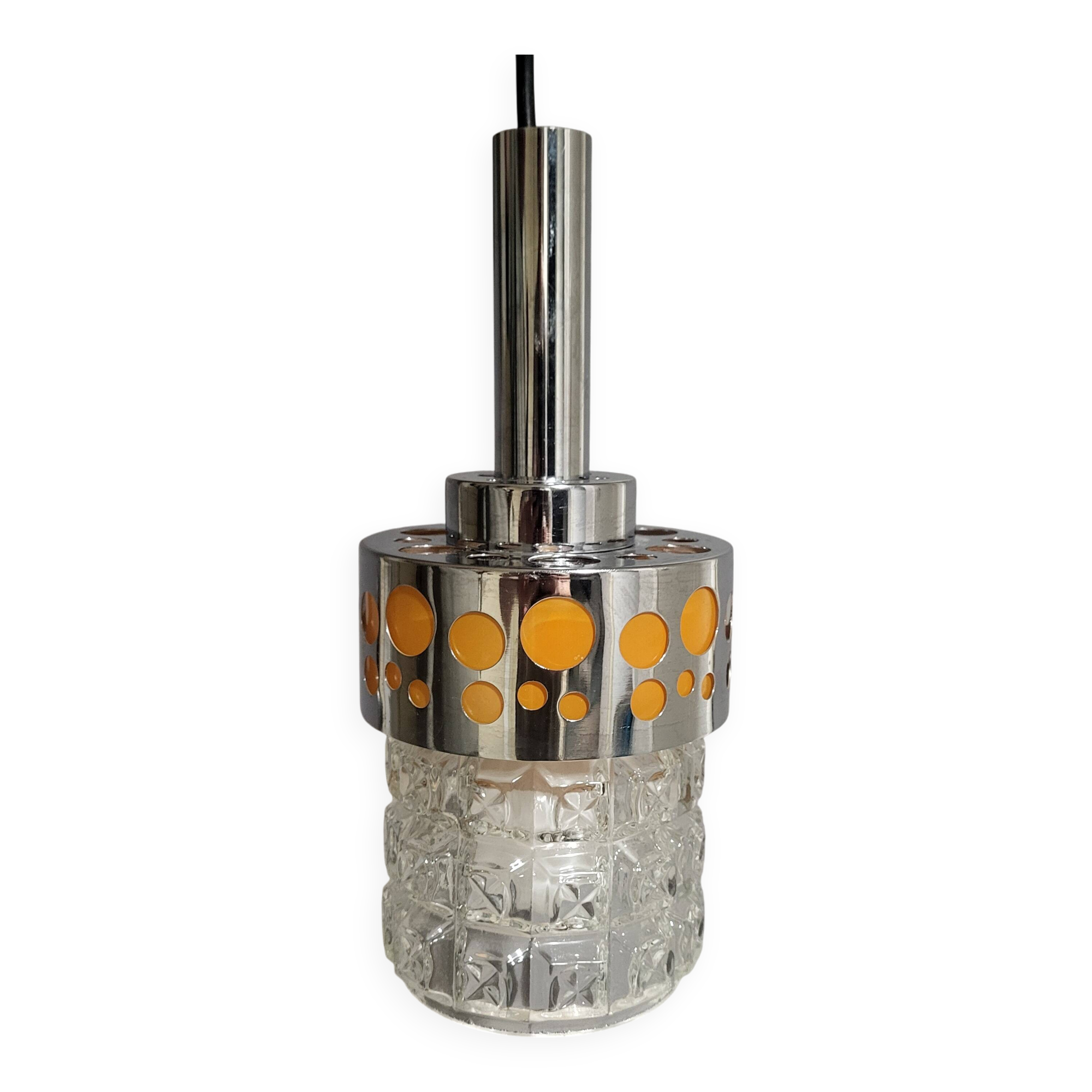 Raak suspension, space age chrome orange