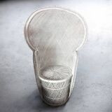 Emmanuelle rattan armchair