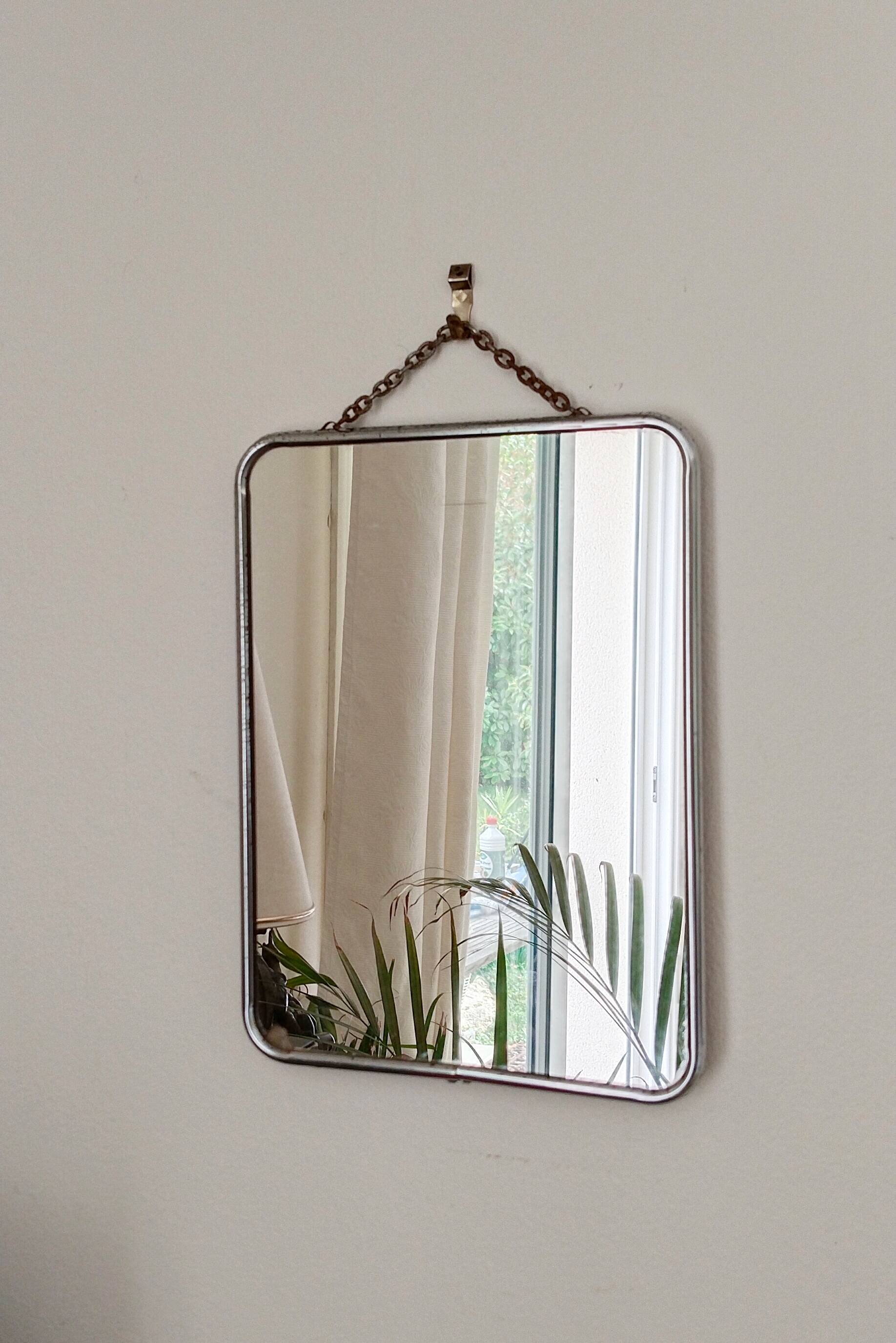 Barber mirror 18 cm x 23.5 cm