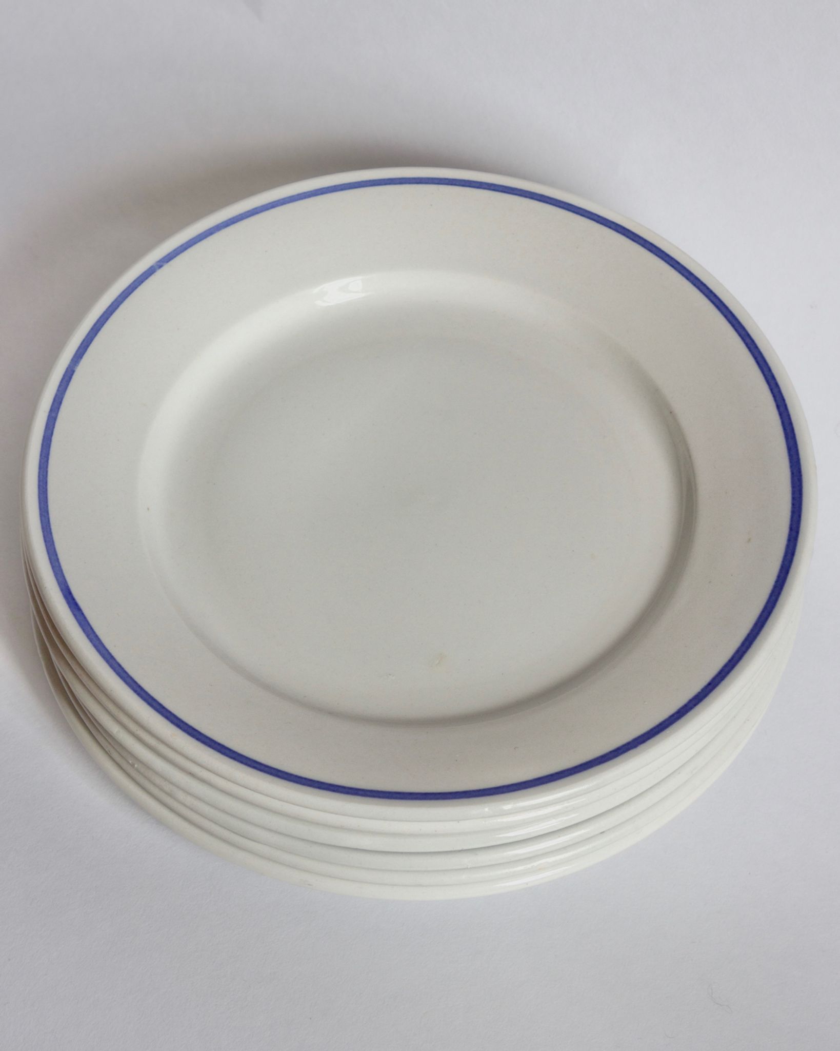 Set of six dessert plates - Faïencerie de Gien - Vintage