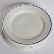 Set of six dessert plates - Faïencerie de Gien - Vintage
