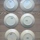 Royat Sarreguemines model flat plates