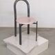 Suite of 4 80s design chairs published by Samo
