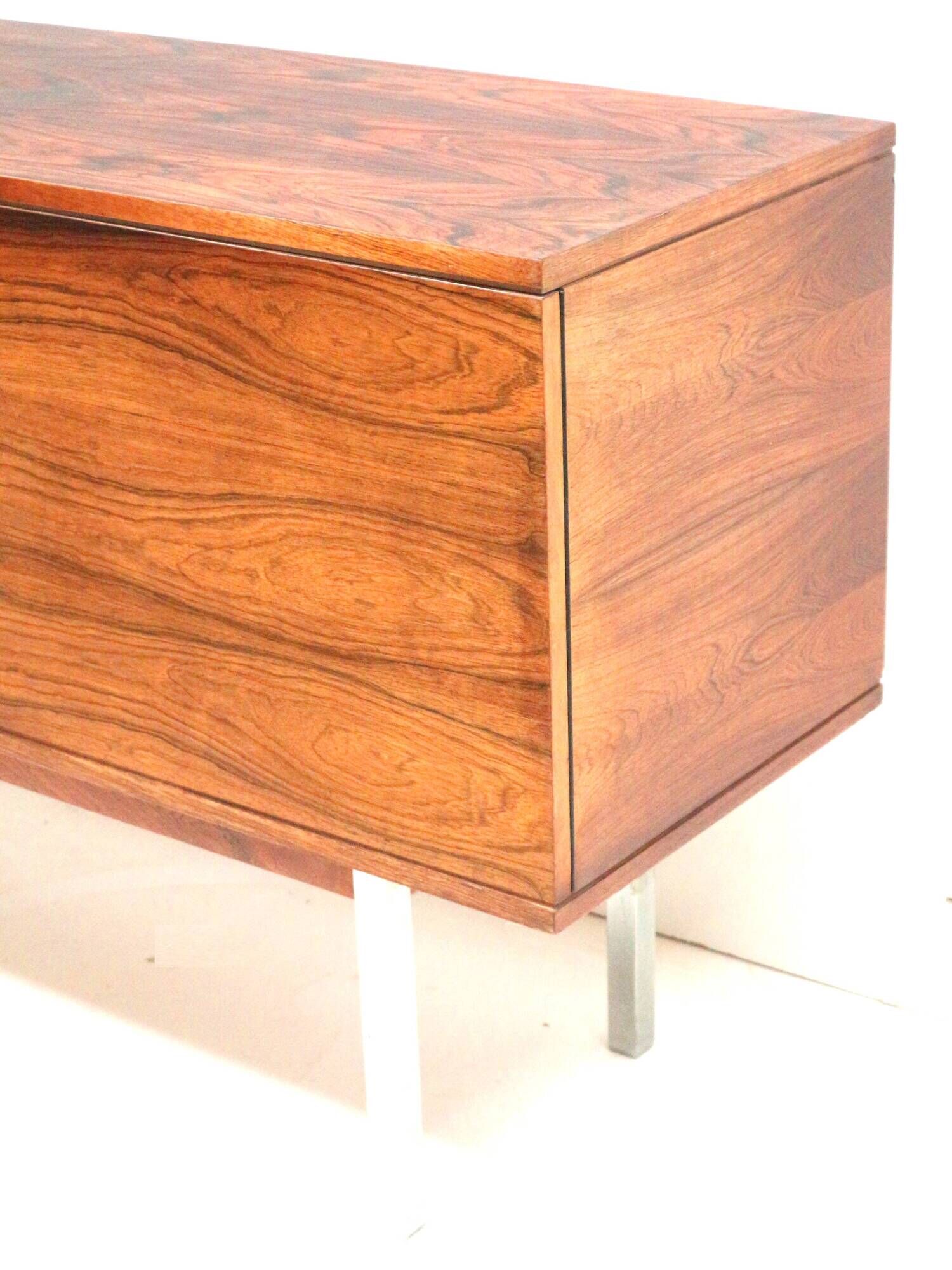 large vintage Brazilian rosewood sideboard from Bartels made in the 1960s