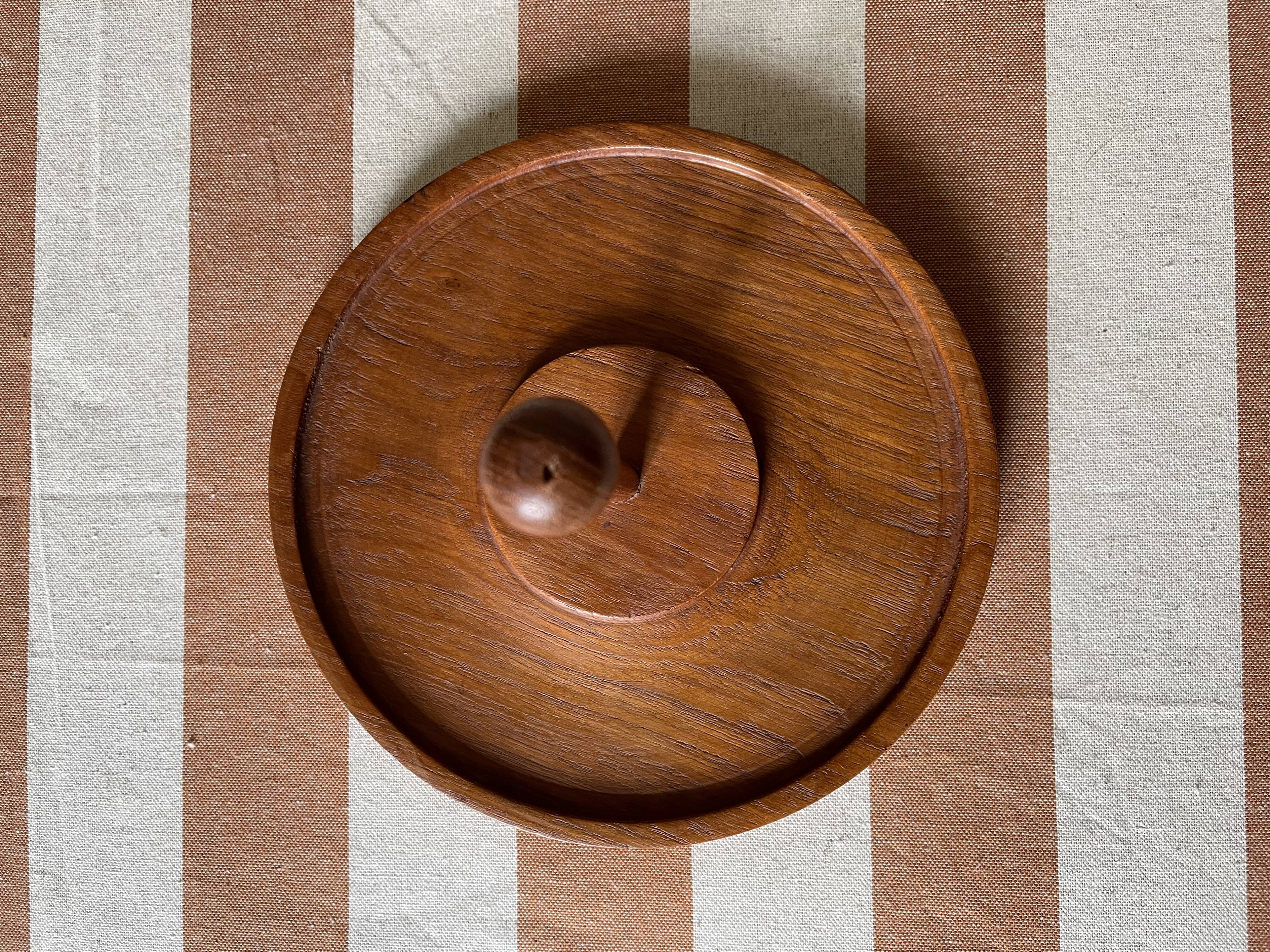 Vintage Teak Condiment Tray
