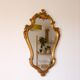 Golden mirror arabesque vintage baroque style