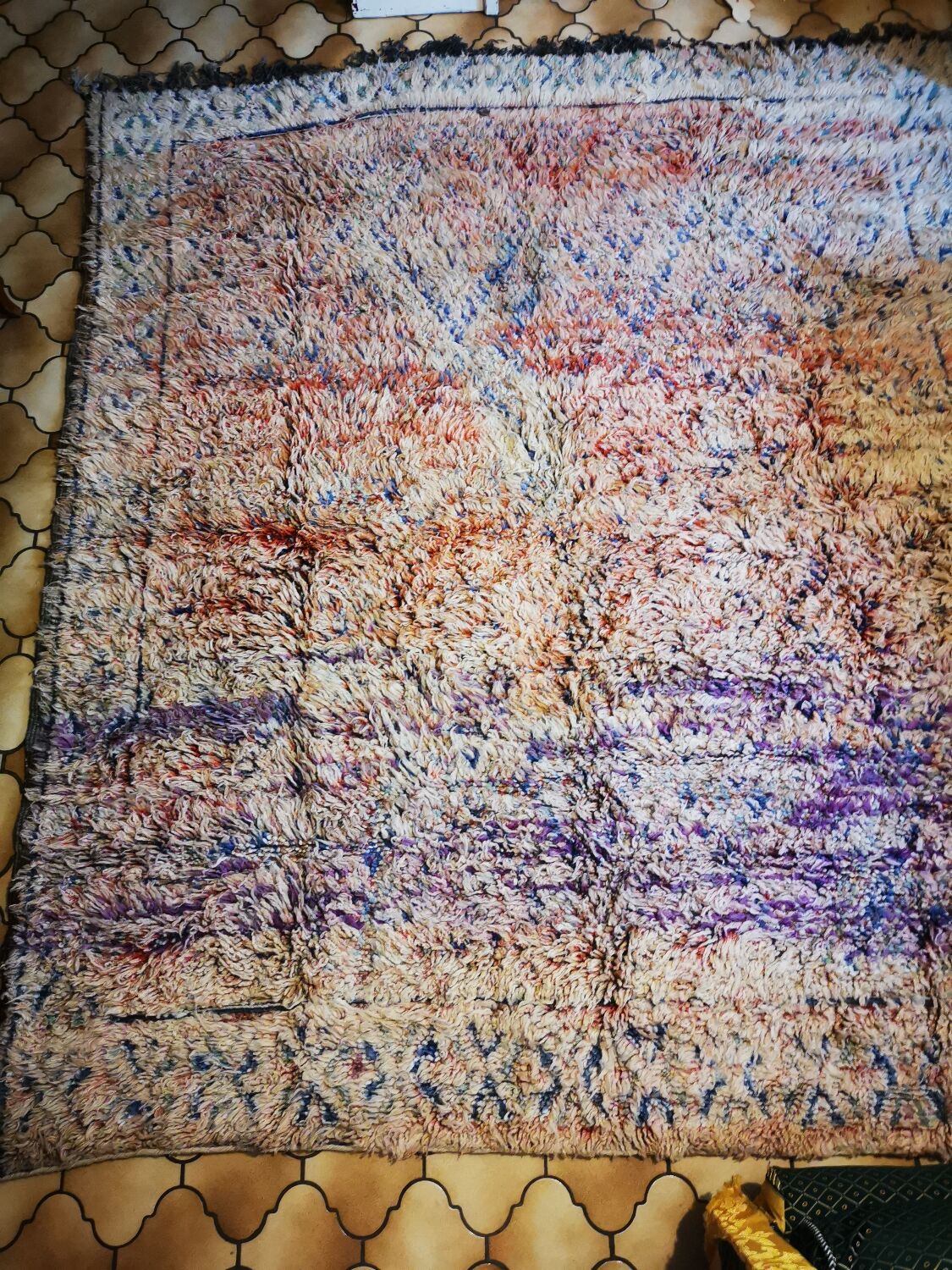 Berber carpet Beni Mguild 2m40 by 1m98