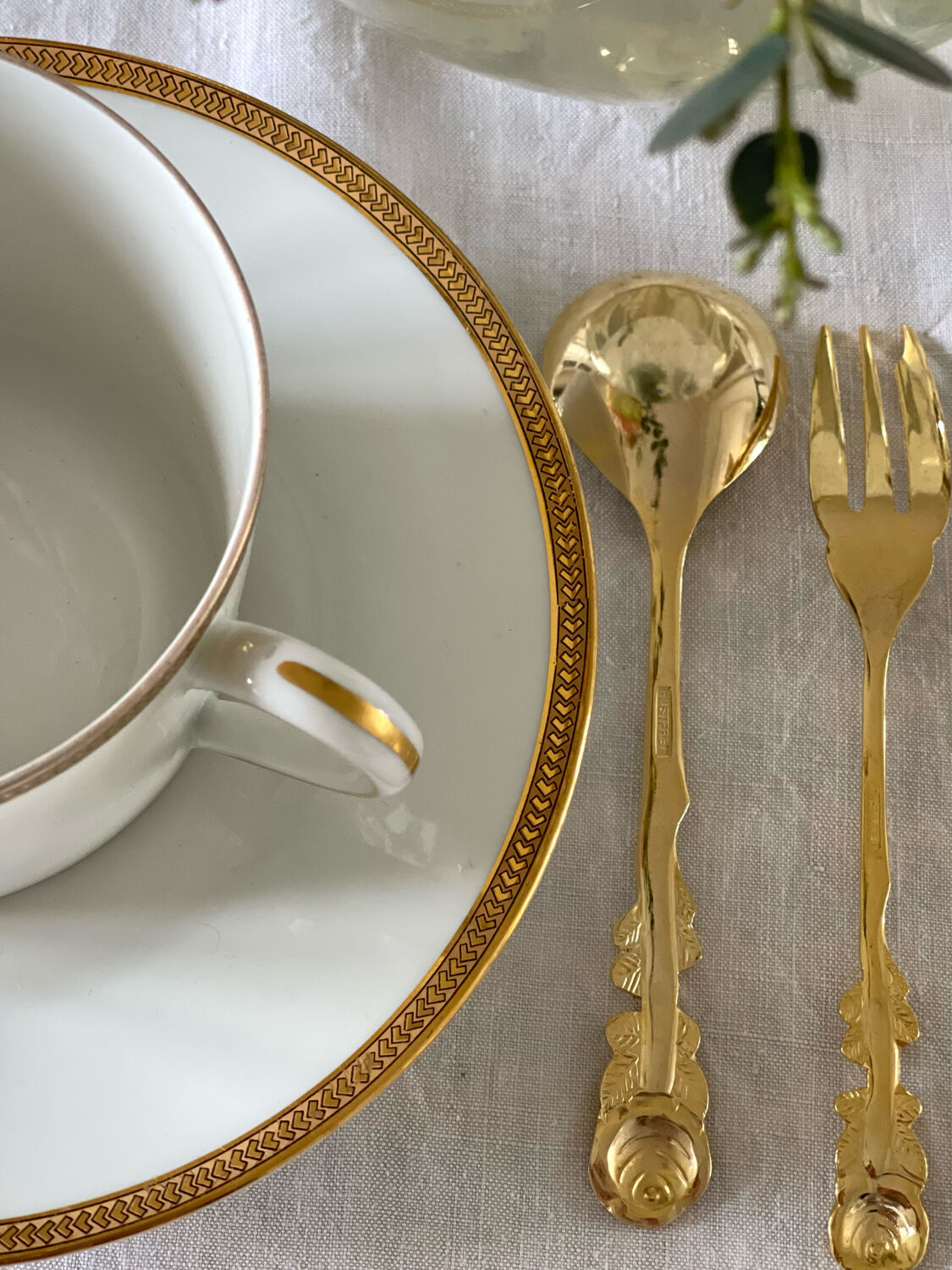 Tasse et soucoupe Haviland