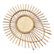 Rattan sun mirror 70'