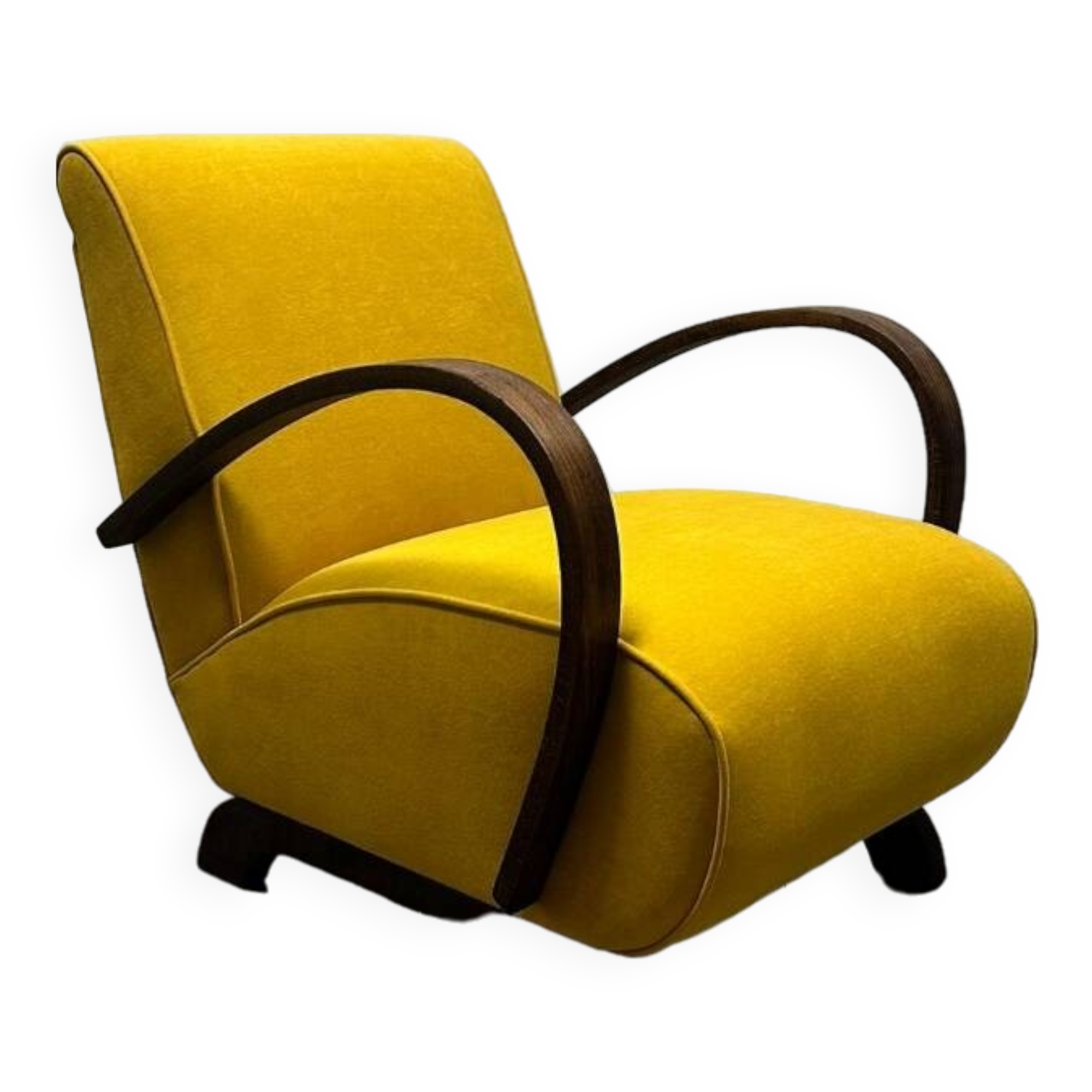 Armchair by Jindrich Halabala, 1940s