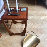 Log holder basket for brass fireplace