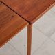 Extendable table by Henning Kjærnulf for Vejle Stole, 1960s.