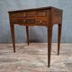 Dressing table / vanity from the Louis XVI period in walnut.