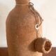 Bottle vintage burlap