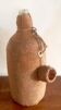 Bouteille vintage en toile de jute