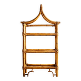 Bamboo pagoda shelf, 1960s