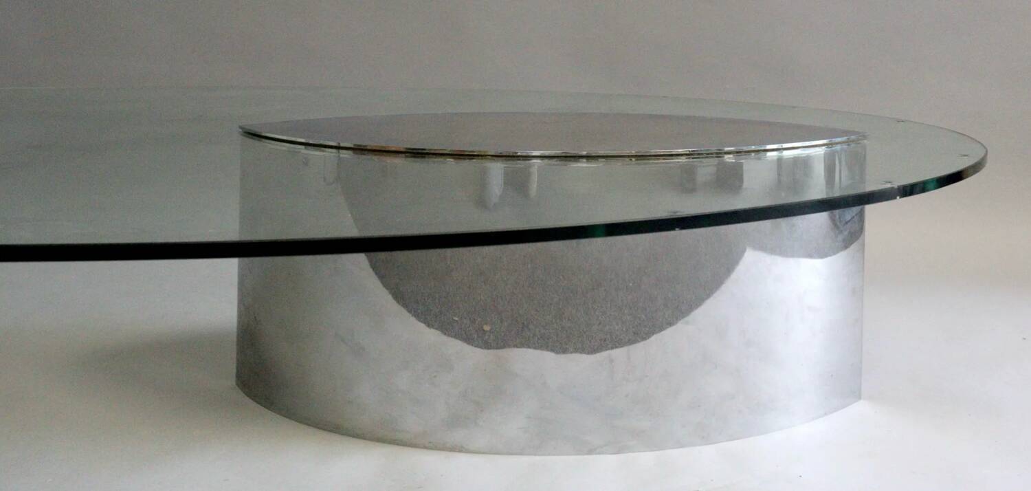 Lunario coffee table, Cini Boeri, ed. Gavina