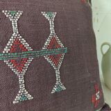Moroccan Sabra Cushion in Cactus Silk  50x45cm