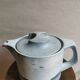 Teapot in porcelain virebent